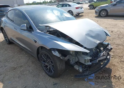 2025 Tesla Model 3 Long Range Rear-Wheel Drive from USA, damaged, VIN 5YJ3E1EA7SF891009